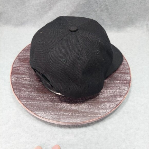 Great Wave SnapBack Cap Black One Size Japan  Embroidered Logo - Picture 5 of 12